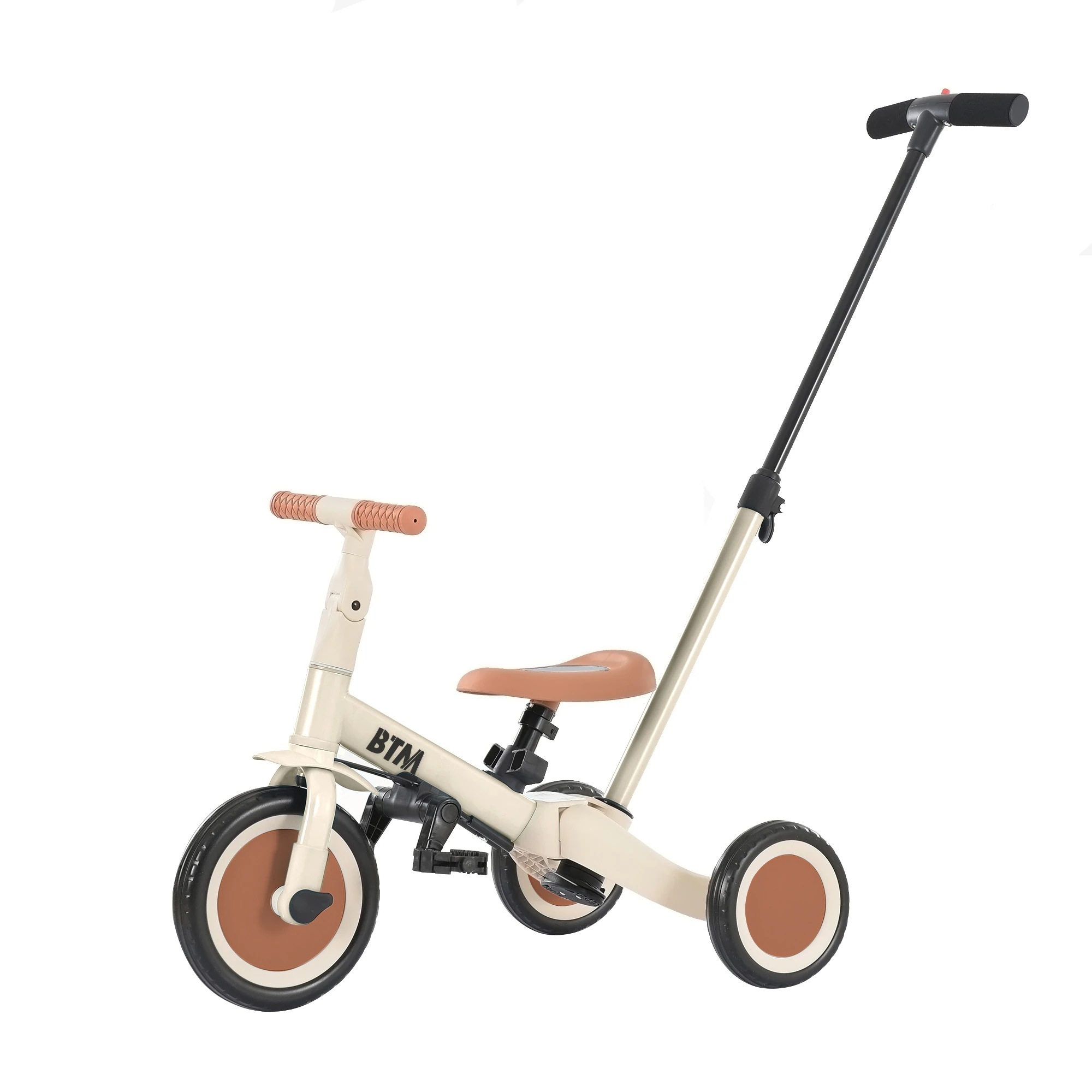 【おしゃれ三輪車】子供用三輪車 2WAY　押し棒付き ランニングバイク 自転車 おもちゃ キッズバイク プレゼント