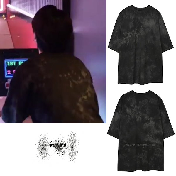 Qoo10] FLAREUP btsジョングク着用 Tie-dye O