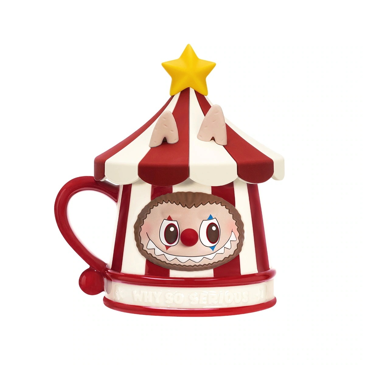 公式正規品POP MART ラブブ THE MONSTERS WHY SO SERIOUS SERIES-LABUBU Mug タンブラー グラス らふぶ マグカップ