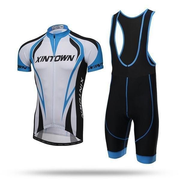 ジャケット バイク サイクルウェア 半袖 綿 スカル 上下2点セット メンズ サイクリング裏ウエア 吸汗 速乾 運動 自転車ウェア