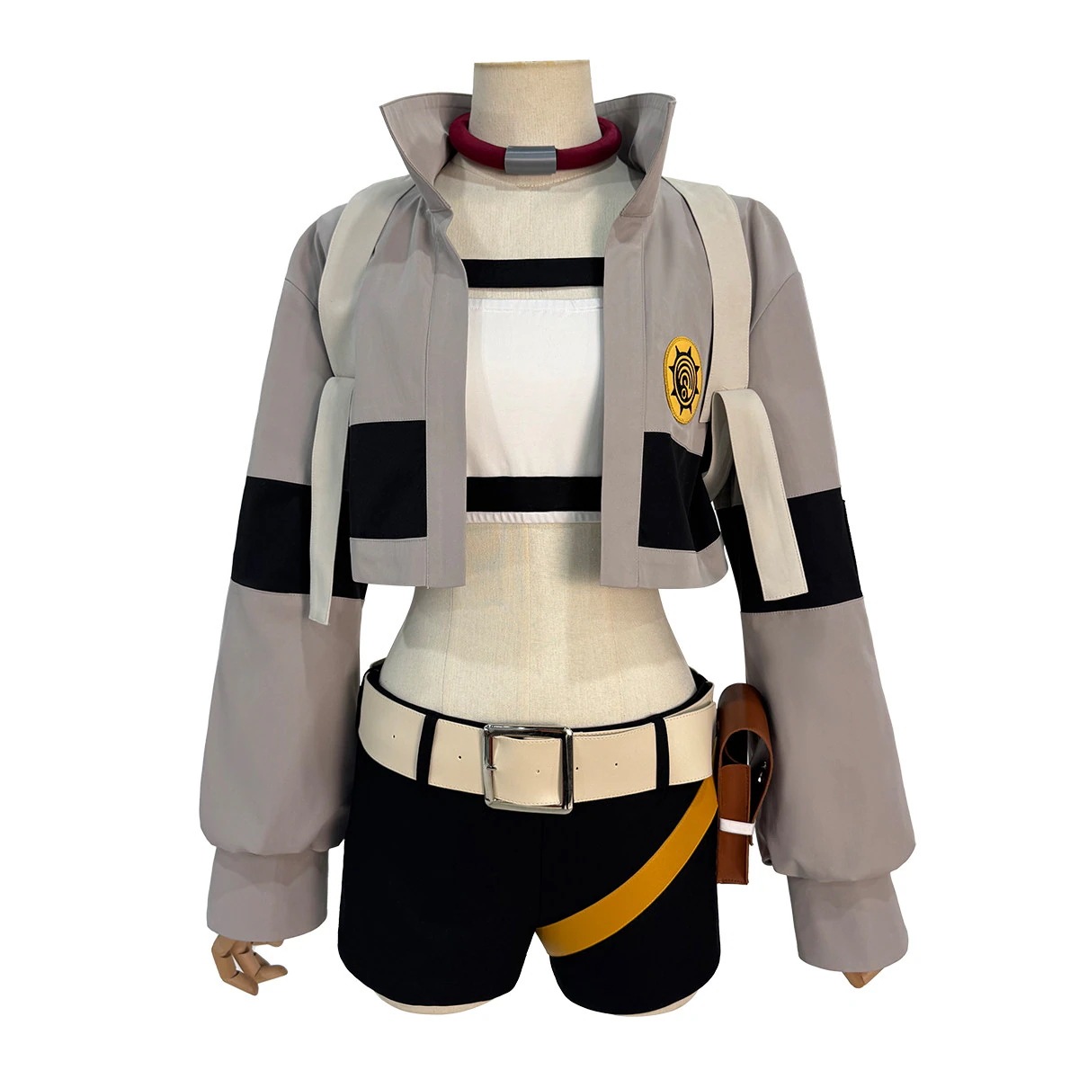 [2026 新作]HOLOUNCOSER ガチアクタ リヨ コスプレ 衣装 バッグ付 フルセット C服 仮装 ハロウィン アニメ