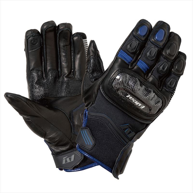 山城(yamashiro) IDEAL アイディール バイク用 グローブ 秋冬モデル ID-113 TOUGH(タフ) ブルー Mサイズ ID113BL/M 5,972円