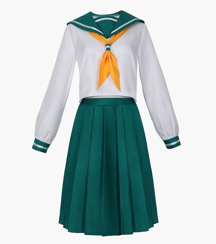 魔法少女にあこがれて 風 柊うてな ひいらぎうてな エノルミータ コスチューム コスプレ衣装 セーラー服 3点セット サイズ XS―XXXL