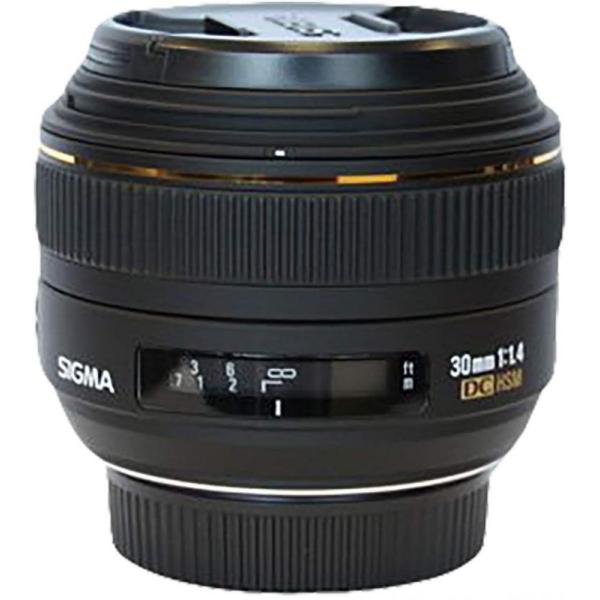 【中古】シグマ SIGMA 30mm F1.4 EX DC デジタル専用 HSM ニコン用