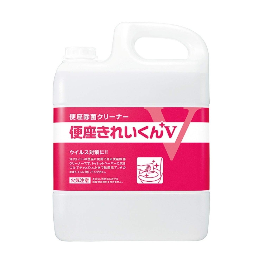便座きれいくんV 便座除菌クリーナー 5L 341821