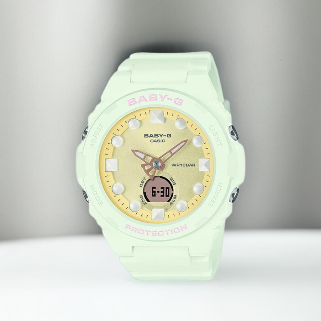 BABY-G カシオ　ベビージー　BBGA-320FH-3AJF baby-g 国内正規品 新品 流通限定　幸福をもたらす グリーン 春カラー