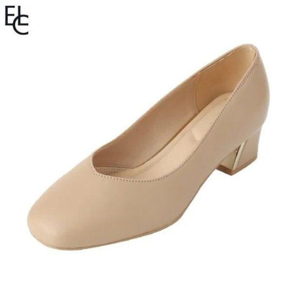 HC14 女性 クッション入り グッドイヤーウェルト製法 羊革 ヒール装飾 LCWD53U613 (43392484)