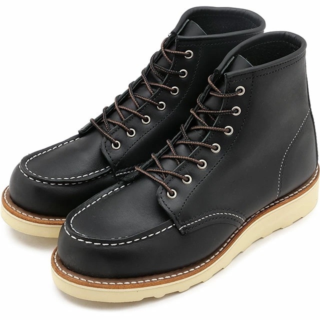 ブーツ 6インチ クラシックモック [3373] W 6-INCH CLASSIC MOC レディース Bワイズ ワークブーツ モックトゥ red wing ブラック・バウンダリー