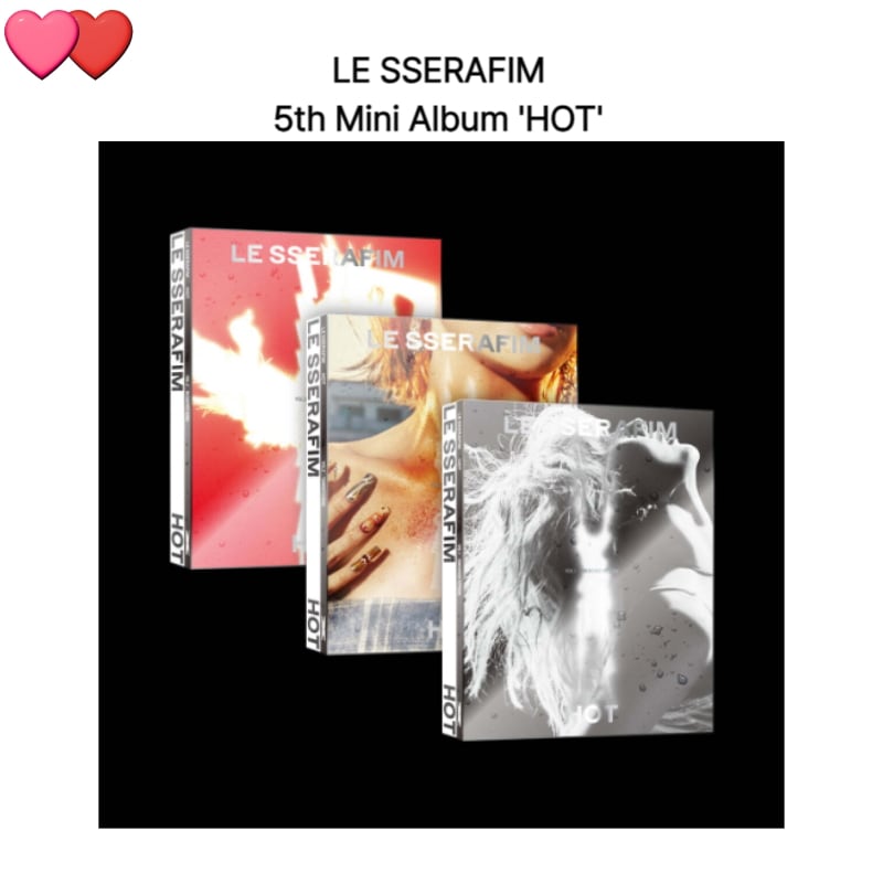 LE SSERAFIM 5th Mini Album HOT チャート反映