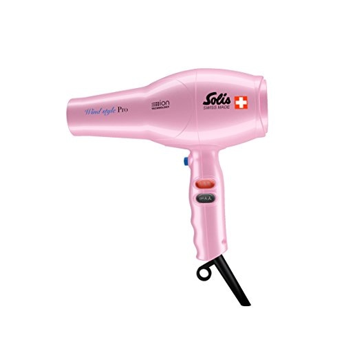 色：ソフトピンク ソリス家庭用ドライヤーサロンのような仕上がりクールショットボタンイオンテクノ