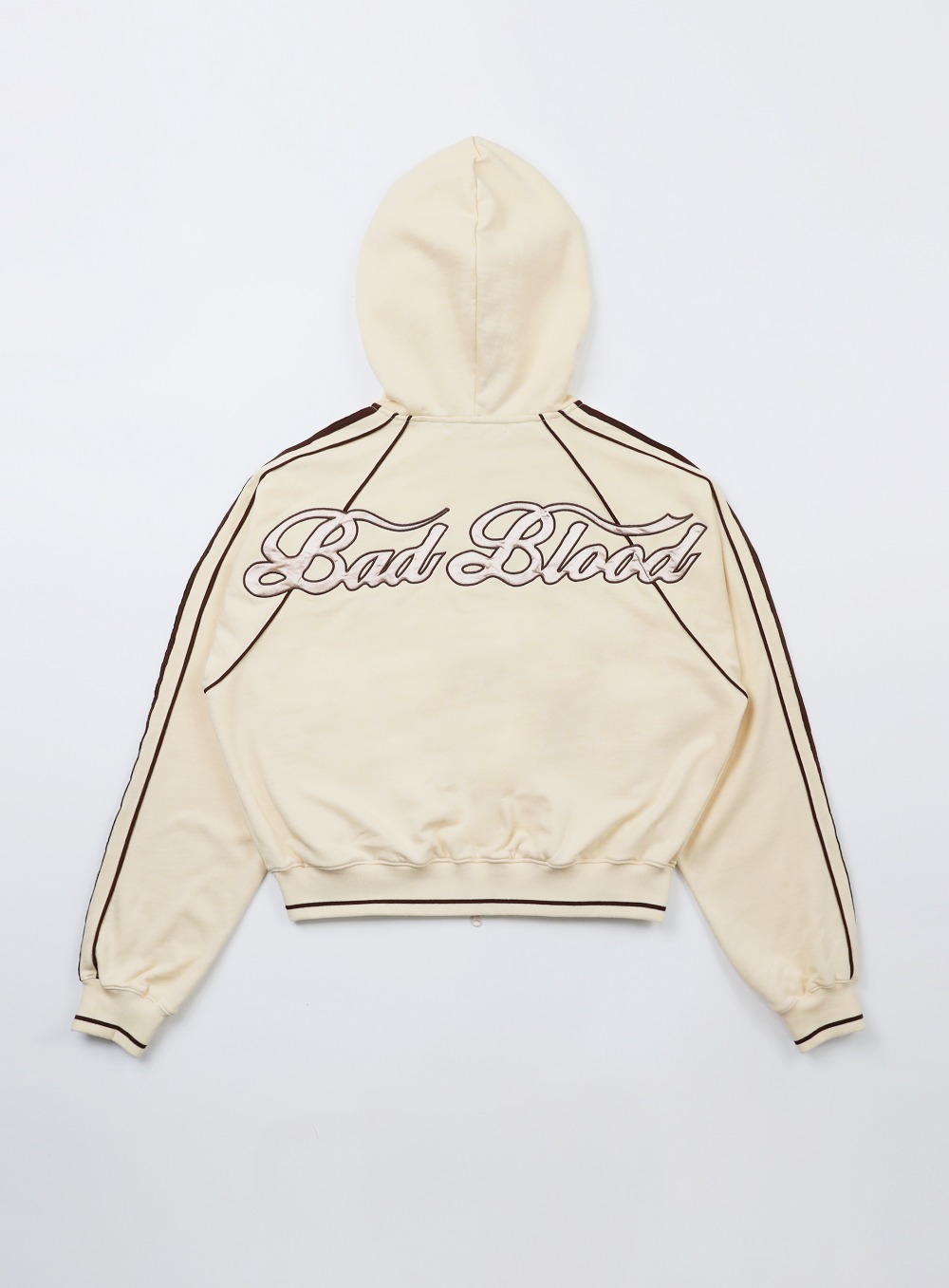 【BADBLOOD】 BILLY HOOD ZIP-UP : BANANA MILK
