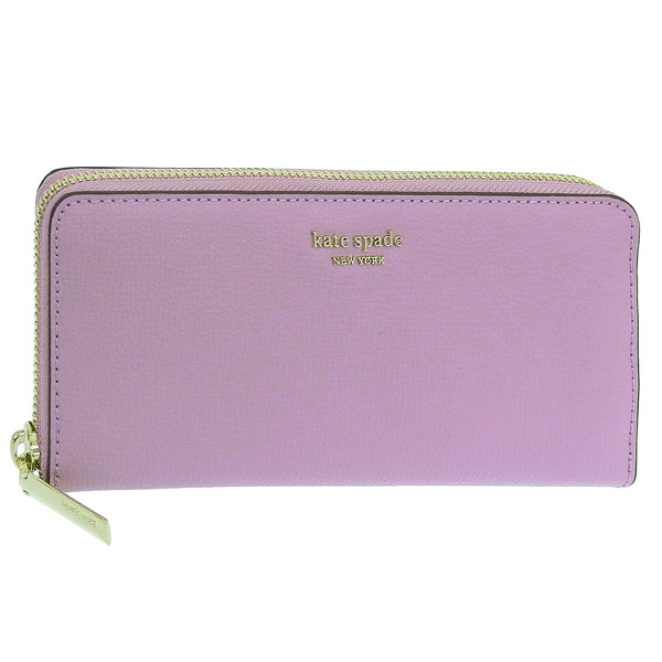 [訳ありアウトレット] ケイトスペード ニューヨーク 長財布 レディース kate spade new york パープル アウトレット pwru7245-527