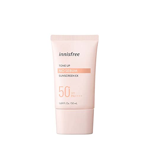 イニスフリー(Innisfree) トーンアップ ノーセバム サンスクリーン SPF50+ PA++++ 日焼け止め 50ｍL