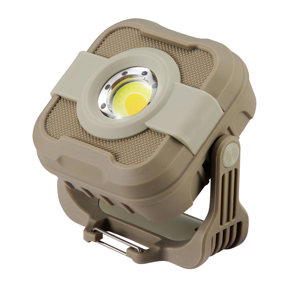 【在庫有・即納】 キャプテンスタッグ CS COBキャンピングライト カーキ UK-4071 LEDライト ハイパワー ライト バッテリータイプ アウトドア CAPTA 5,580円