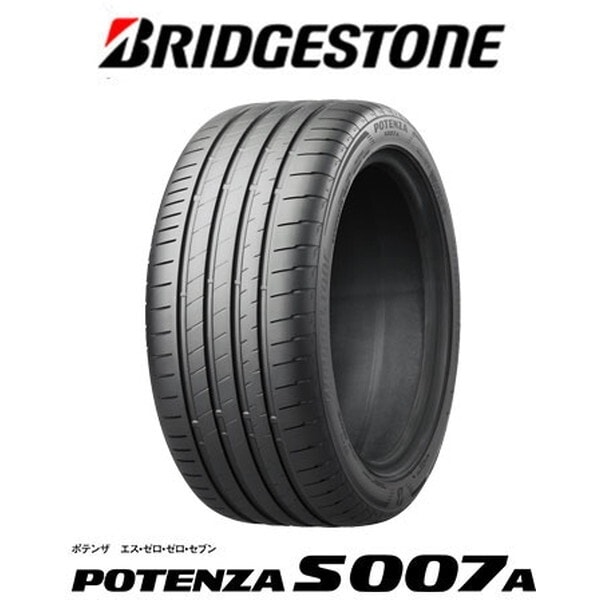 ブリヂストン POTENZA ポテンザ S007A 255/35R19 96Y XL タイヤ単品1本 メーカー直送
