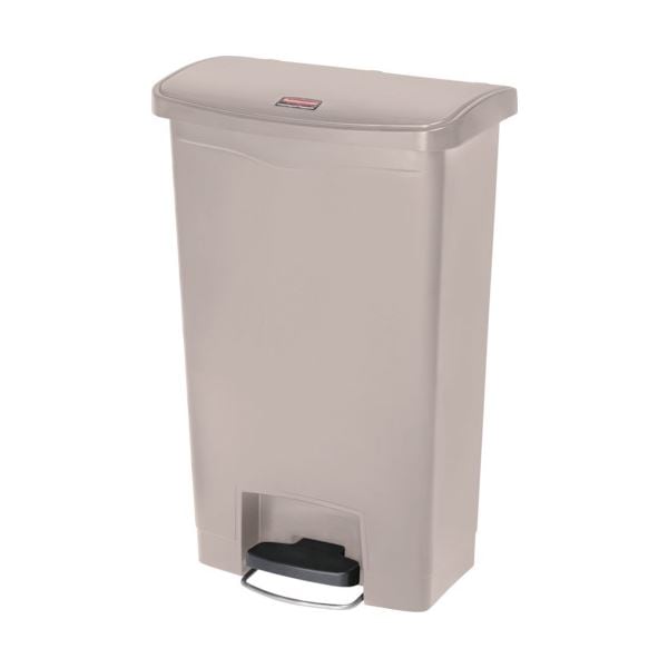ニューウェルラバーメイド スリムジム ステップオンコンテナ フロントステップ ベージュ 1個