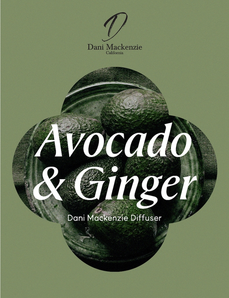 ディフューザー　アボカド＆ジンジャー　Diffuser Avocado & Ginger
