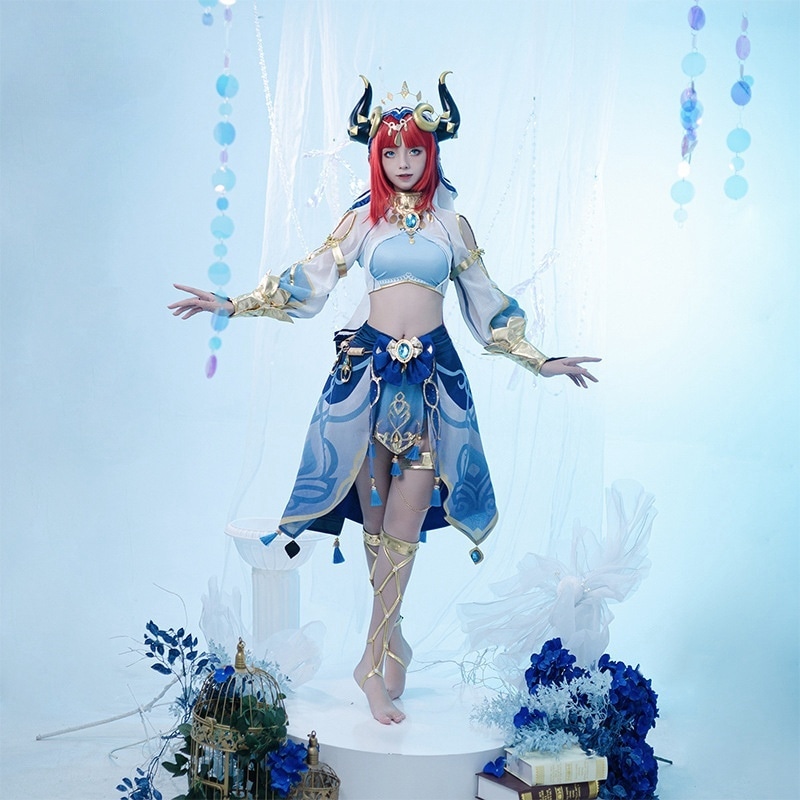 コスプレ 原神 ニィロウ ニーロウ コスプレ衣装 コスチューム ウィッグ付き 須弥 踊り子 仮装 イベント 大人用 文化祭