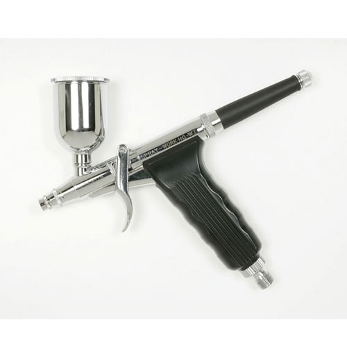 タミヤ【ホビー用ツール】エアーブラシ No.23 スプレーワークHGエアーブラシワイド（トリガータイプ） H-4950344078363【74523】