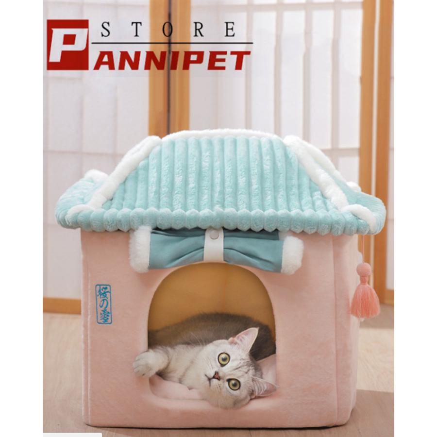 犬 猫 ペット ペットハウス 猫ハウス ペットベッド 犬用 ハウス ペットハウス 春 秋 冬 分解して洗えます 小型犬 犬小屋 室内用 おしゃれ