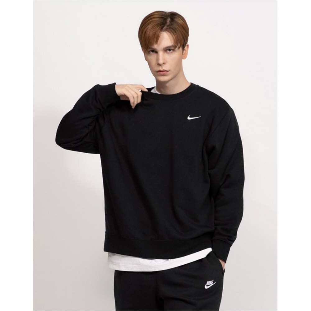 ナイキクラブフリースクルーユニセックス起毛スウェットシャツ CJ1614