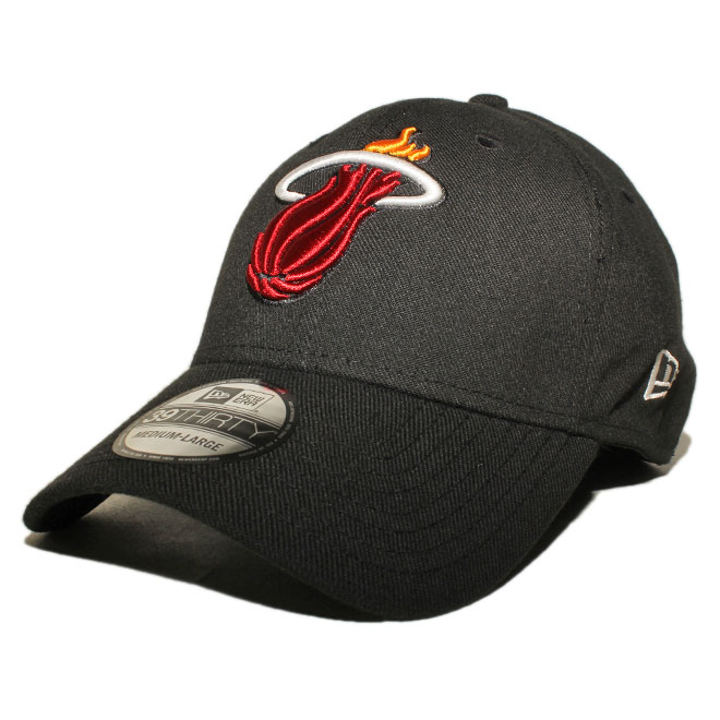 ベースボールキャップ 帽子 39thirty メンズ レディース NBA マイアミ ヒート