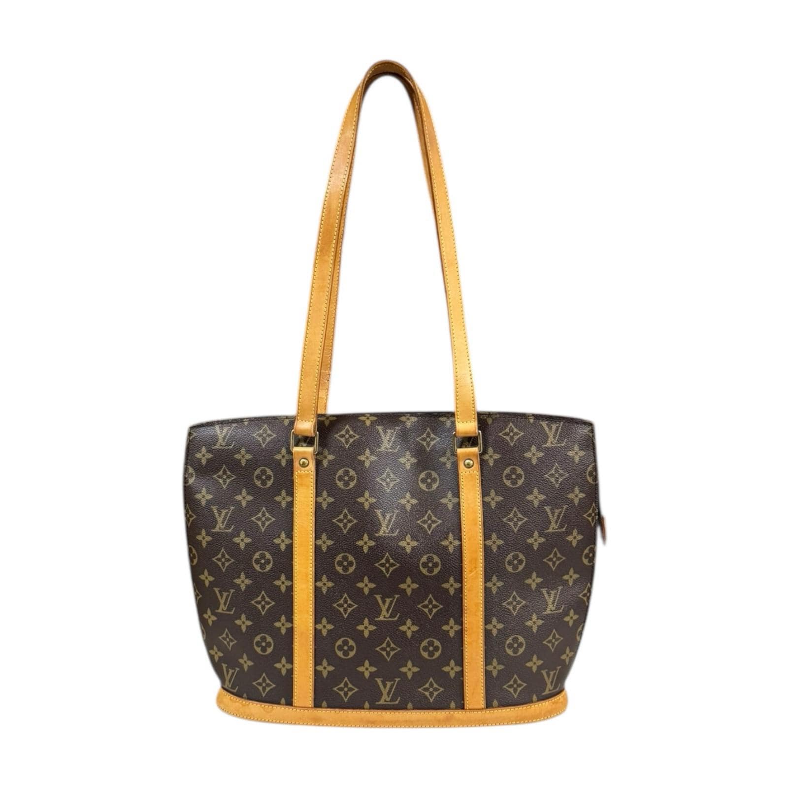 ルイヴィトン バビロン モノグラム トートバッグ モノグラムキャンバス M51102 ブラウン LOUIS VUITTON 中古