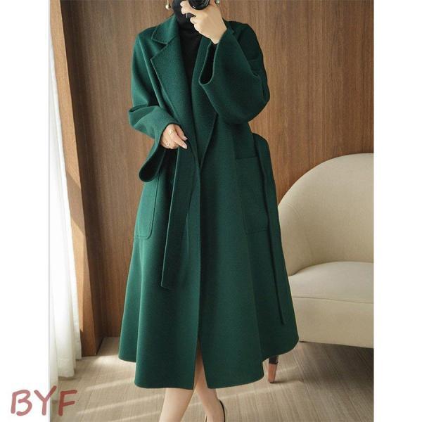 チェスターコート ウール ロングコート レディース ス 秋冬 アウター ウールコート きれいめ 50代 40代 30代 上品 防寒 おしゃれ 通勤 パーティー