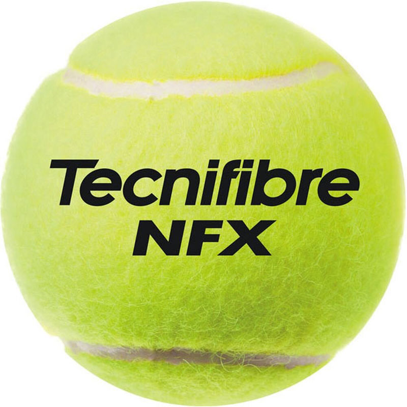 【ロット販売：入り数4球×15】Tecnifibre(テクニファイバー) NFX 4球入り 硬式テニス ボール 硬式テニスボール (TBA4NF1)