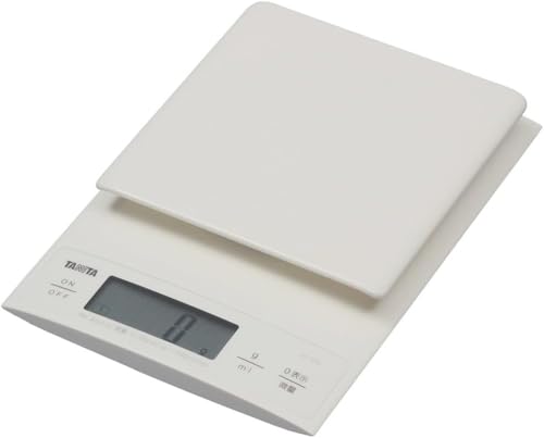 クッキングスケール 0.1g単位 3kgまで計れる ホワイト KD-320 WH キッチン はかり 料理 デジタル
