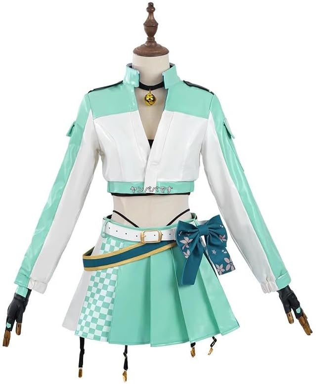 原神 綺良々レーサー服コスプレ衣装(ウィッグ 靴別売り)