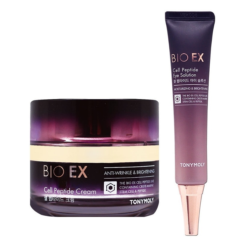 BIO EX Cell Peptide Cream 60ml + BIO EX Cell Peptide Eye Solution 30ml 企画