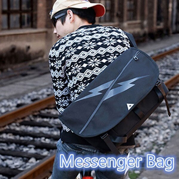 メッセンジャーバッグ 男女兼用 ボディバッグ 斜め掛け 通勤 通学 軽量 アウトドア