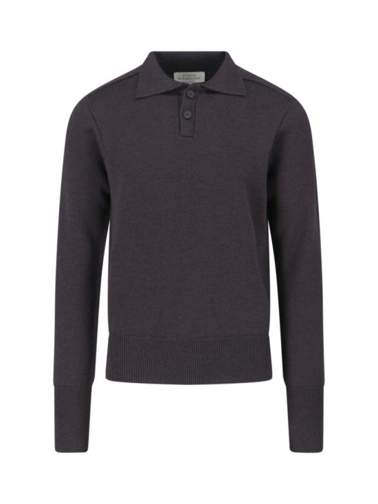 STUDIO NICHOLSON Men Sweatshirts SARK SN 1503WALNUT Brown