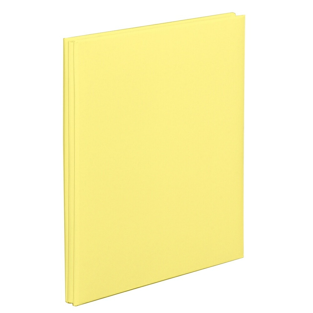 （まとめ買い）フエルアルバム A4 100年台紙 デジタルフリー イエロー アH-A4F-142-Y [x3]