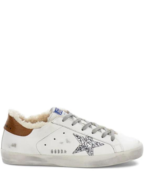 GOLDEN GOOSE Women Sneakers GWF00101 F002695 10942 10942 WHITE SILVER TAUPE BEIGE