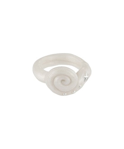 NFF eddy ring white エディリング ホワイト 韓国アクセサリー 指輪 リング