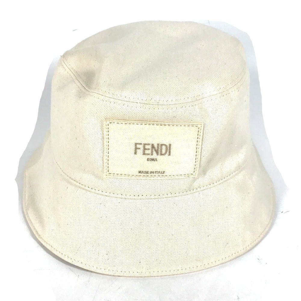 ハット FXQ801 ロゴ ハット帽 帽子 バケットハット ボブハット コットン ベージュ