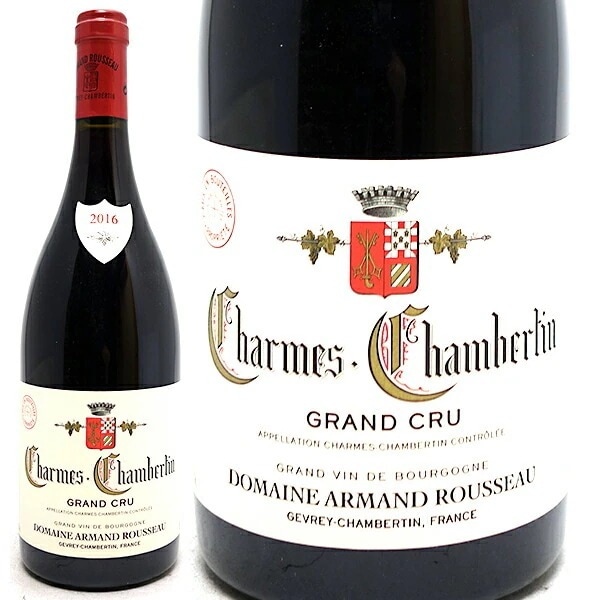アルマン ルソー シャンベルタン 2016 アルマン ルソー ジュヴレ シャンベルタン 2016 750ml 13% Armand