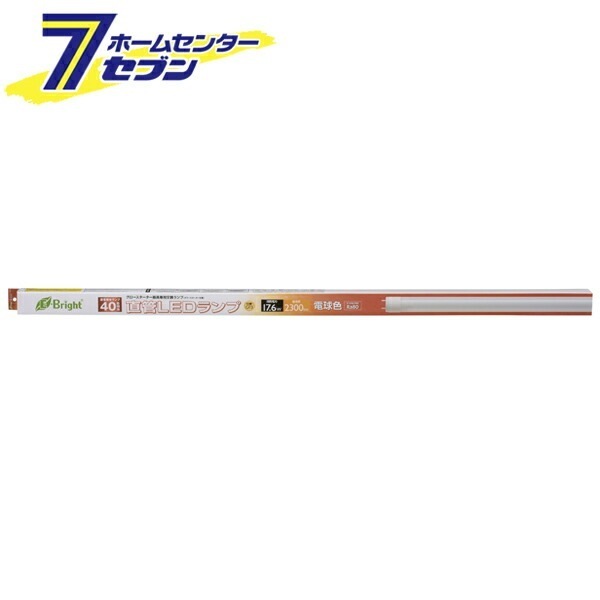 直管LEDランプ 40形相当 G13 電球色 [品番]06-0682 LDF40SSL/18/23
