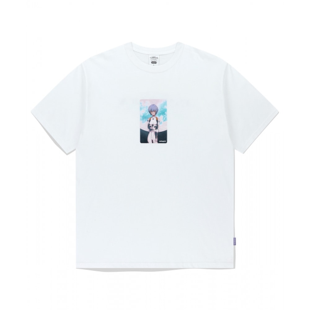 マハグリッドフライミートゥザムーン T シャツホワイト (MG2EMMT514C)