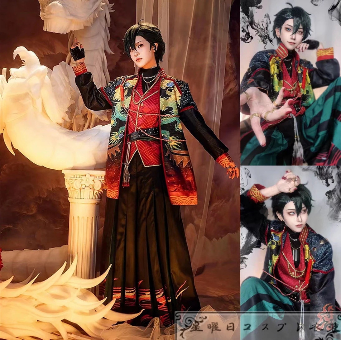 ES あんさんぶるスターズ スカウト！黄金天 黄金天衣装 乱凪砂 白鳥藍良 天満光 影片みか コスプレ衣装 コスチューム