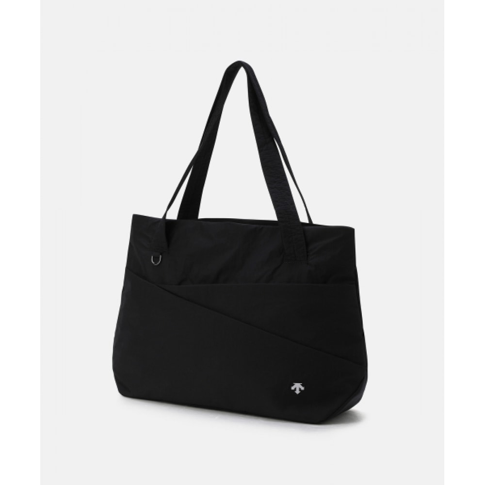 DESCENTE レディーストレーニングラージショルダーバッグブラック (SQ122TBG10)