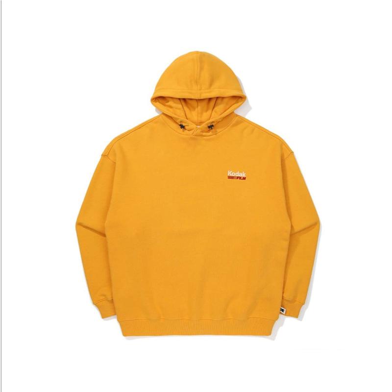 アパレル エバーループ ビッグロゴ フード付きTシャツ YELLOW K5323EHD81YLW