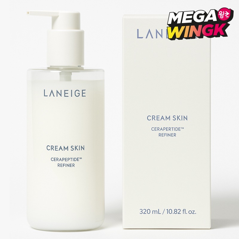 クリームスキン 320ml 保湿化粧水 大容量スキンケア 大容量スキンケア低刺激トナー ツヤ肌導入液 ツヤ肌導入液韓国コスメ人気