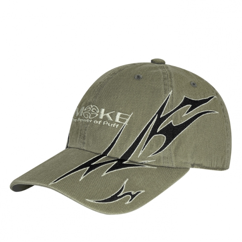 マハグリッドスモークボールキャップカーキ (MG2DFMAB25A)