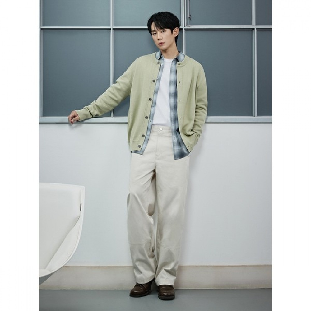 [マインドブリッジ] ダブルニーワイドパンツ