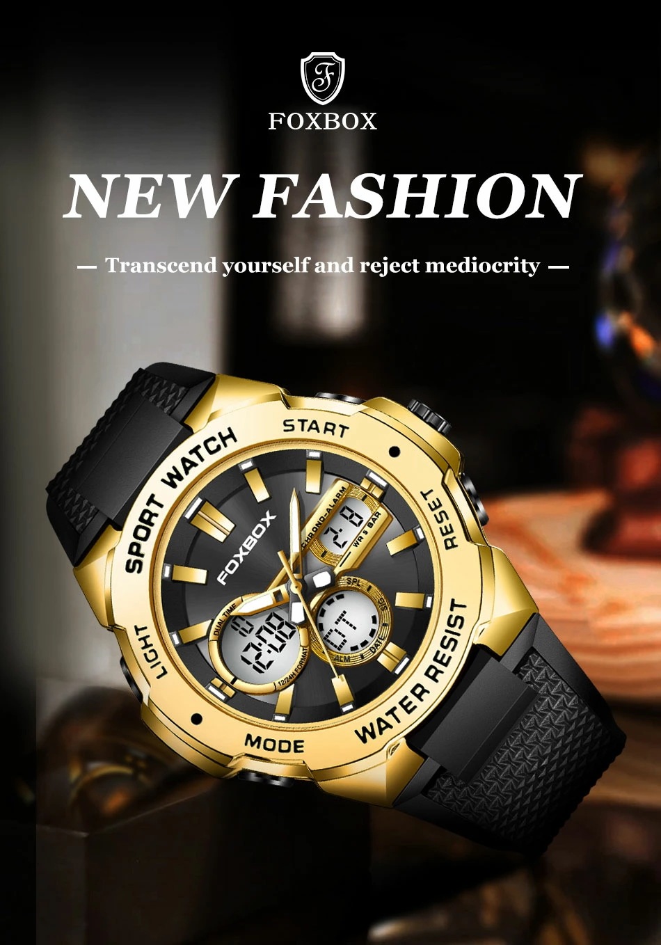 LIGE 高級メンズスポーツウォッチミリタリー防水デジタルアラームクロノグラフクォーツ腕時計男性時計レロジオ Masculino