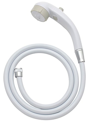 カクダイ(KAKUDAI) 低水圧用マッサージストップシャワーホースセット 1.6m ホワイト 351-108