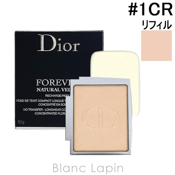 クリスチャンディオール ディオールスキンフォーエヴァーコンパクトナチュラルベルベット リフィル #1CR クール ロージー 10g [609043]